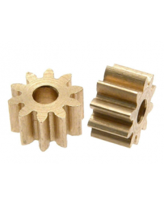 Scaleauto SC-1193 Brass Pinion 10T M50 for 2mm axle diam. 6,35mm