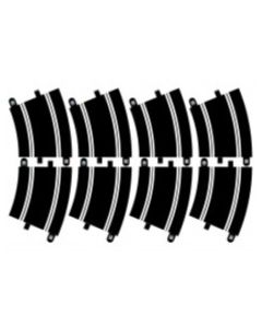 Scalextric 8555 Scalextric Track Extension Pack 6 - 8 x R3 Curves