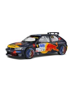 Solido 1808301 Peugeot 306 Maxi Rally Du Mont Blanc 2021 #4 S.Loeb/D.Elena 1/18