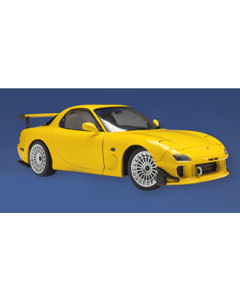 Solido 1810603 Yellow 1994 Mazda RX7 FD Diecast Model 1/18