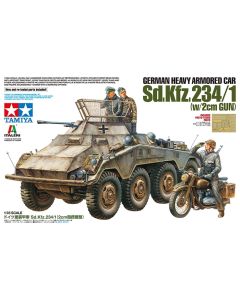 Tamiya 37019 German Heavy Armored Car Sd.Kfz.234/1 (W/2Cm Gun) 1/35