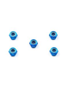 Tamiya 54080 4mm Aluminum Lock Nut (5pcs)