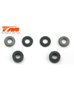 Team Magic 503250-4 E4J Shock Body Hardware Set (2)
