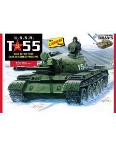 Lindberg HL415 USSR T-55 Battle Tank 1/35
