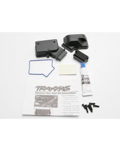 Traxxas 3924 Box, receiver (sealed)/ foam pad/ silicone grease/2.5x8mm BCS (2)/ 3x10mm CCS (2)/ 3x15mm CCS (2) 