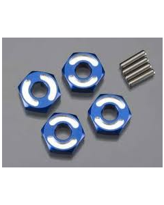 Traxxas 4954X Hex Wheel Hub 6061 T-6 Alu.(4) w/Axle Pin 2.5x10mm