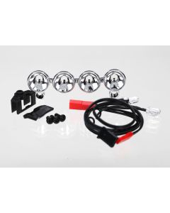 Traxxas 6784 LED Lightbar (Chrome,4 Clear Lights)