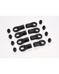 Traxxas 7059 Rod ends (8)/hollow balls (8) for 1/16 E-Revo/Slash