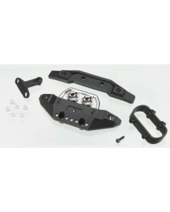 Traxxas 7235 Bumper, front (1)/ rear (1)/ bumper mount, rear (1)