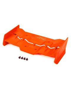 Traxxas 7821T Wing, orange/ 4x12mm FCS (4) 1/6