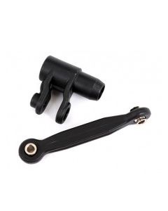 Traxxas 7847 Servo horn, steering/ linkage, steering (48mm, assembled w/pivot balls)
