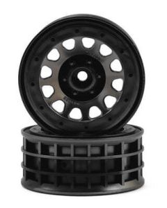 Traxxas 8171 Method 105 2.2 Beadlock Wheels (Black Chrome) (2) 1/10
