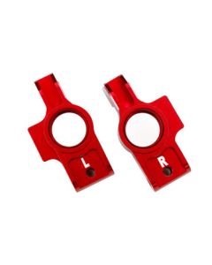 Traxxas 8352X-RED Stub Axle Carriers Alum Red