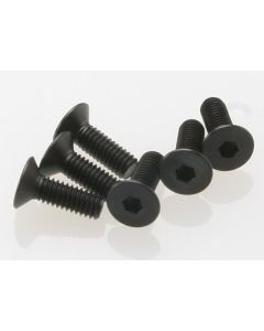 Traxxas 2542 Screws M4x12mm (6pcs) countersunk,hex drive