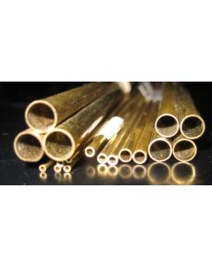 K&S Engineering 141 Brass Tube 9/16x12" (.014 Wall) (1pc)
