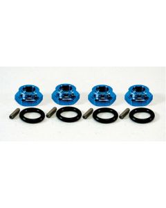 Kyosho VZW010 Alu Drive Washer 12mm blue,O-ring,pin 4pcs ea