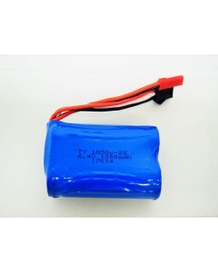 WL Toys 6.4V 1000mAh Li-Ion Battery JST/ 3 Wires Black plug