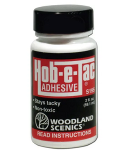 Woodland Scenics S195 Hob-E-Tac Adhesive 2 Oz