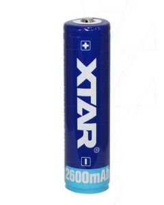 Xtar 18650-BP1 3.7V 2600mAh 18650  Li-Ion Torch Protected Battery 1pc 